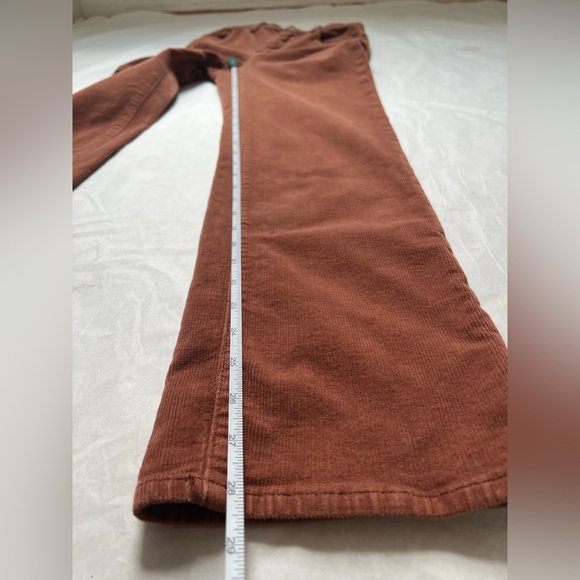ROLLA’S Original Straight High Rise Corduroy Pants in Brick Red Size 24 - Picture 4 of 8